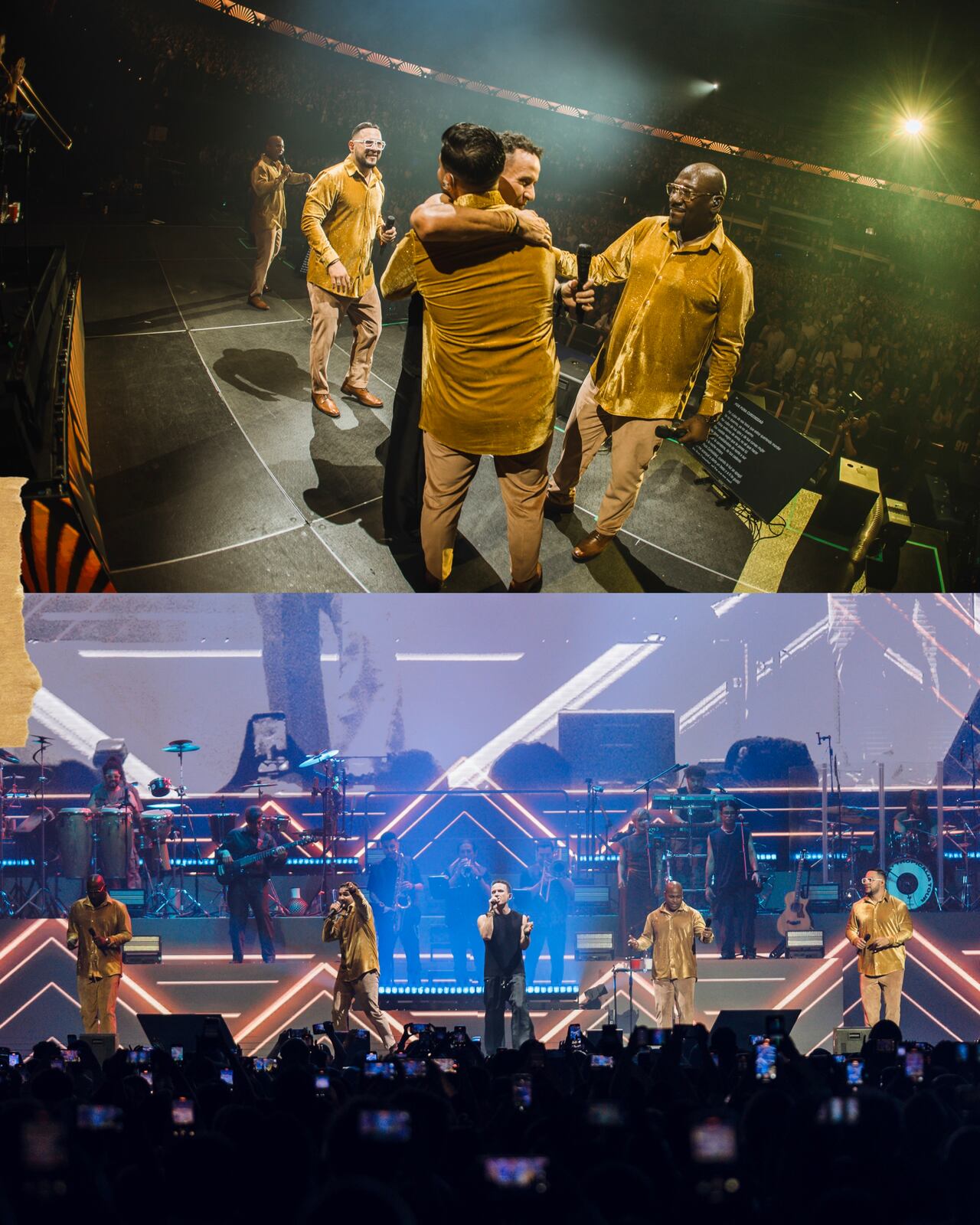 Grupo Niche le puso el toque de salsa al concierto de Fonseca en su primera noche | Fotografía: Camilo Báez.