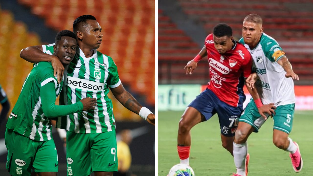 ¿Nacional vs. Medellín en cuartos de Copa BetPlay? Este es el panorama.
