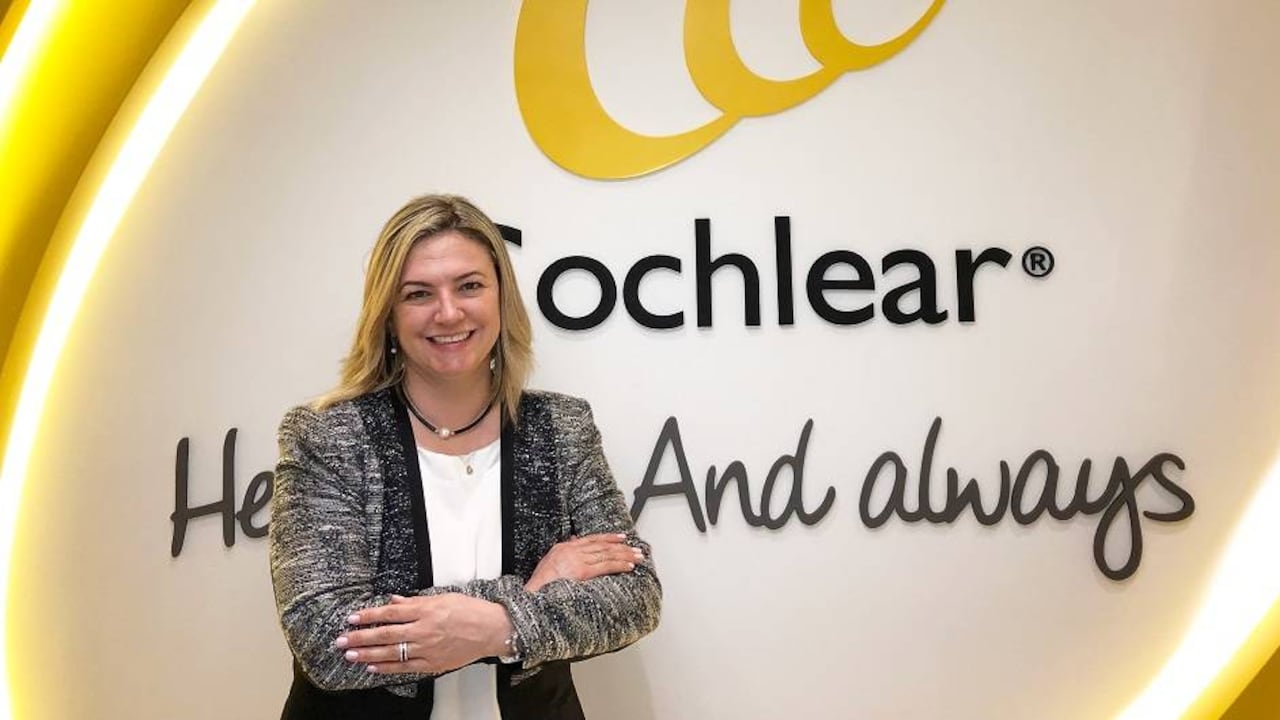 Paola Delgado, gerente de Cochlear en Colombia.