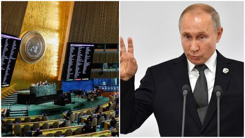 La Asamblea General de la ONU adoptó una resolución en la que insta al gobierno del presidente ruso, Vladimir Putin, a reparar a Ucrania por los daños.