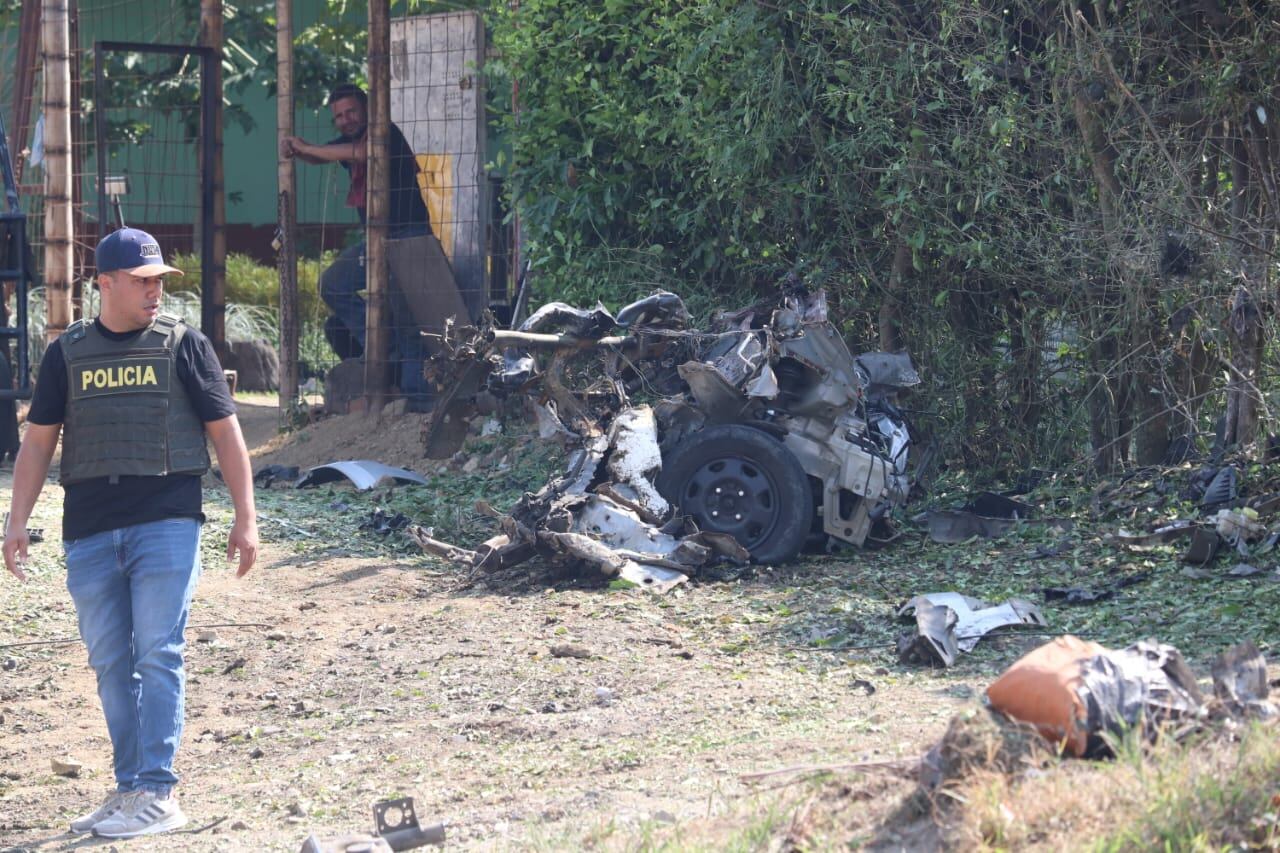 Carro bomba y hostigamientos en Miranda cauca