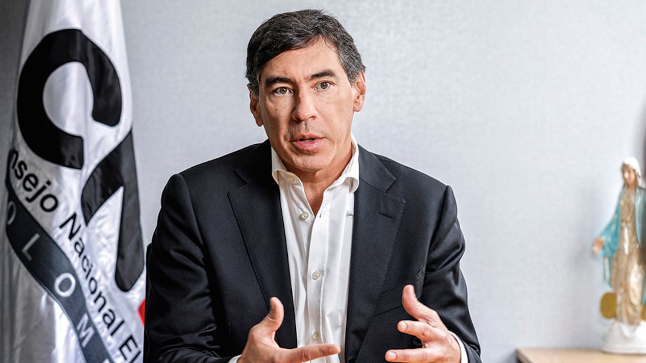 Álvaro Hernán Prada, presidente del CNE.