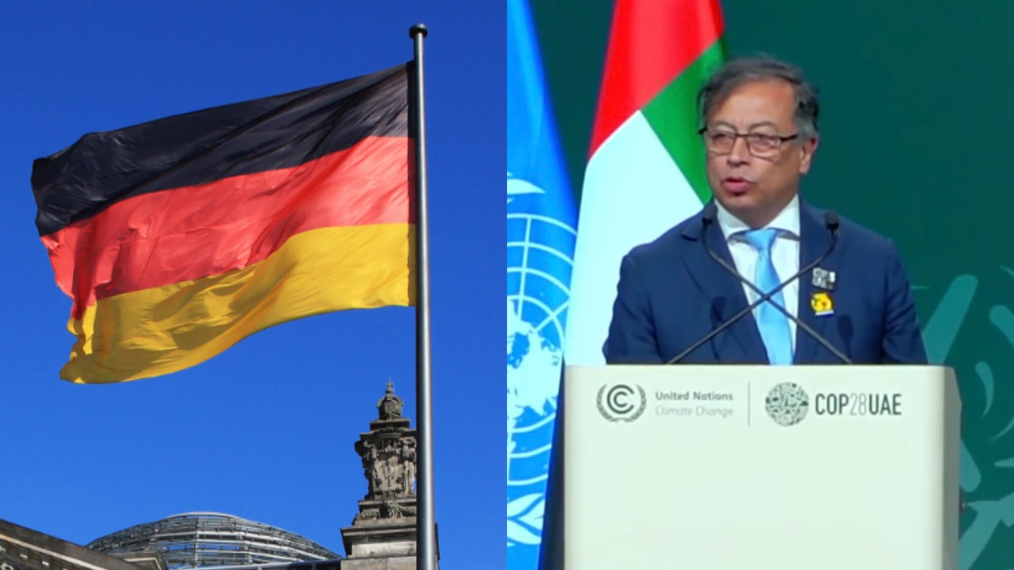 Gustavo Petro y Alemania.