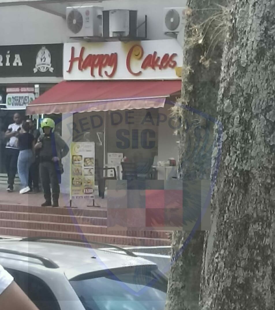 Balacera en sector residencial del norte de Cali deja a una persona muerta.