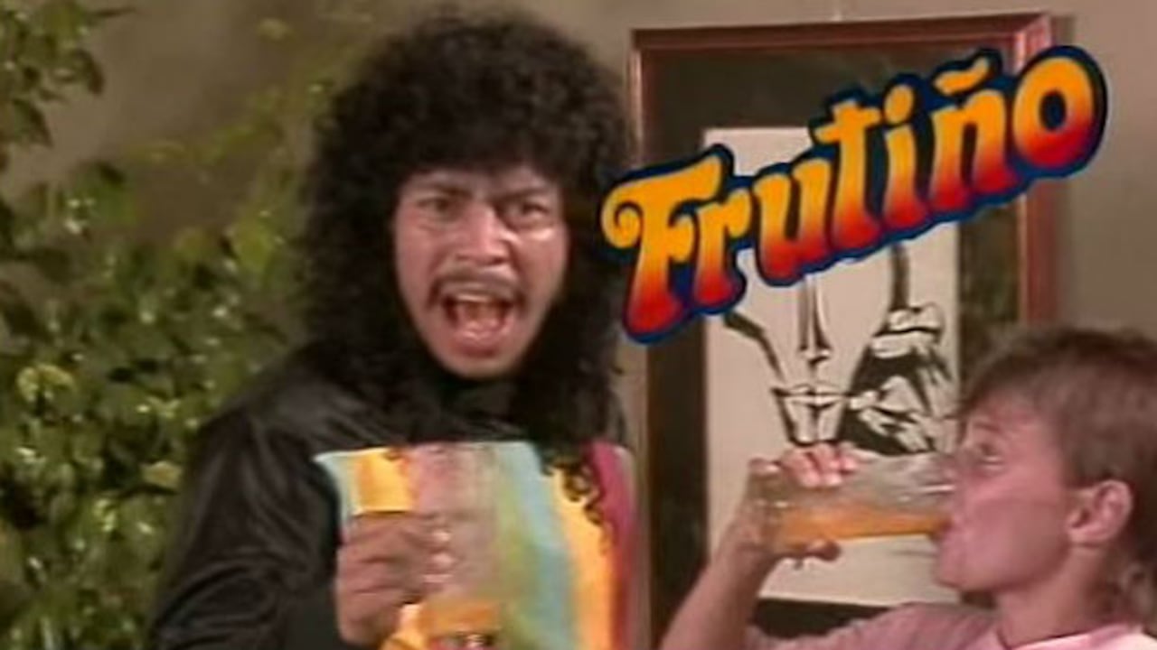 La famosa publicidad de Frutiño con René Higuita.