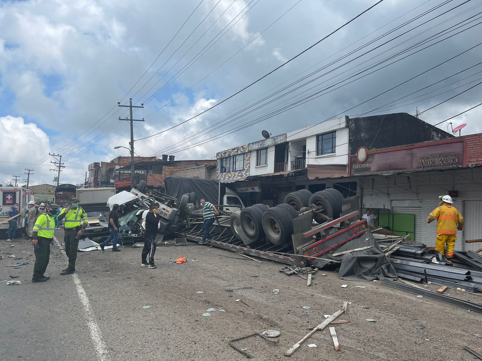 Accidente vía Girardot