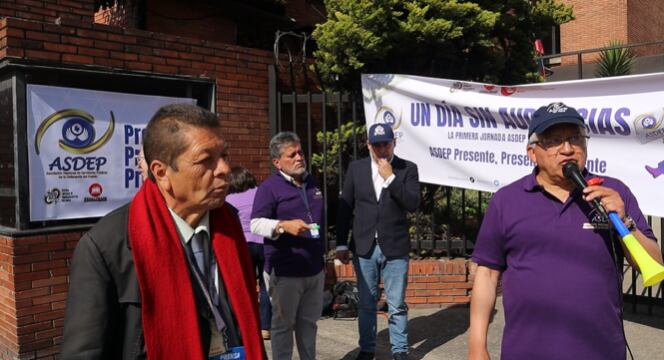 Defensores públicos protestaron por falta de pagos. Hicieron una jornada de Día sin Audiencias.