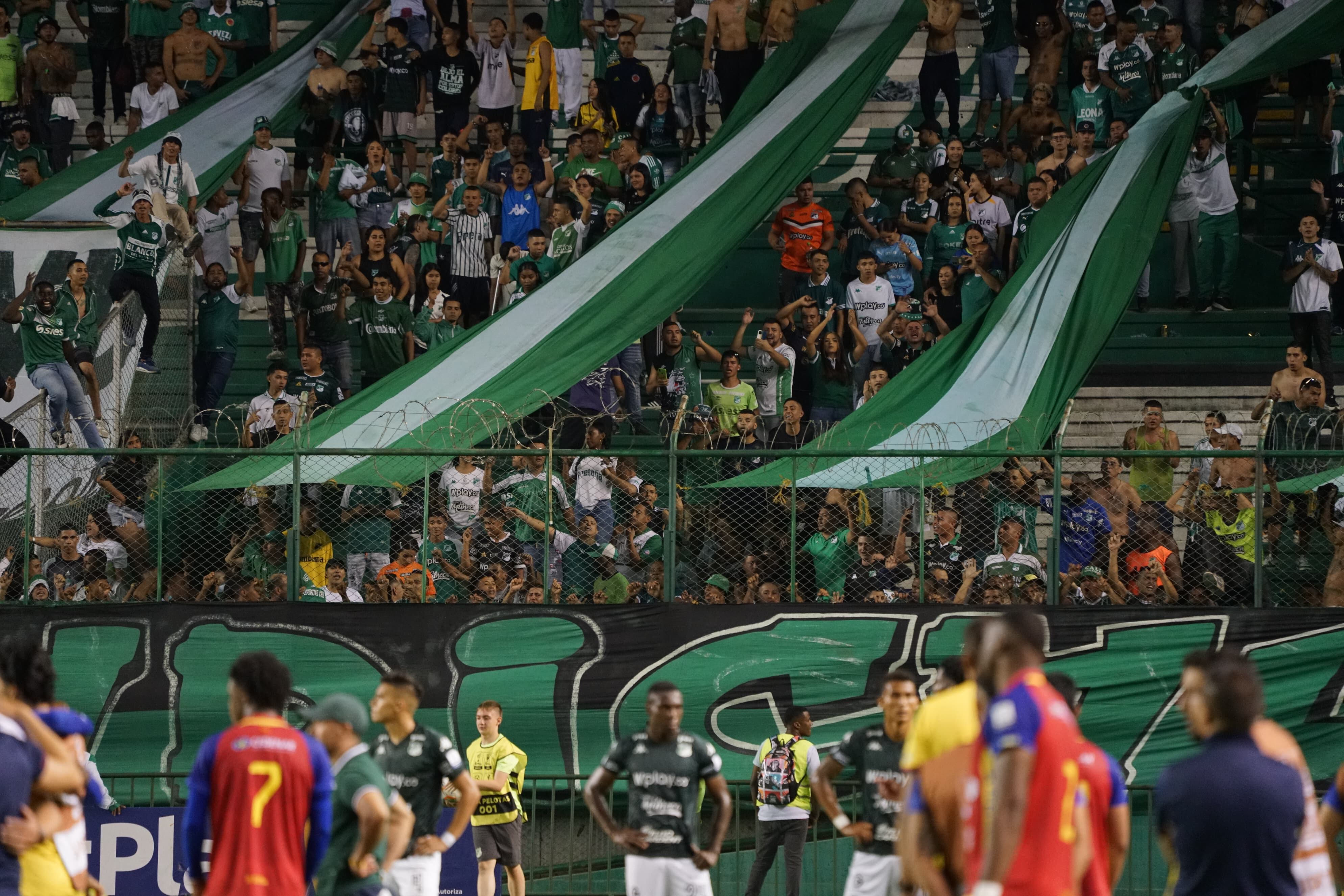 Disturbios en el estadio de palmaseca por la derrota del deportivo Cali frente al pasto