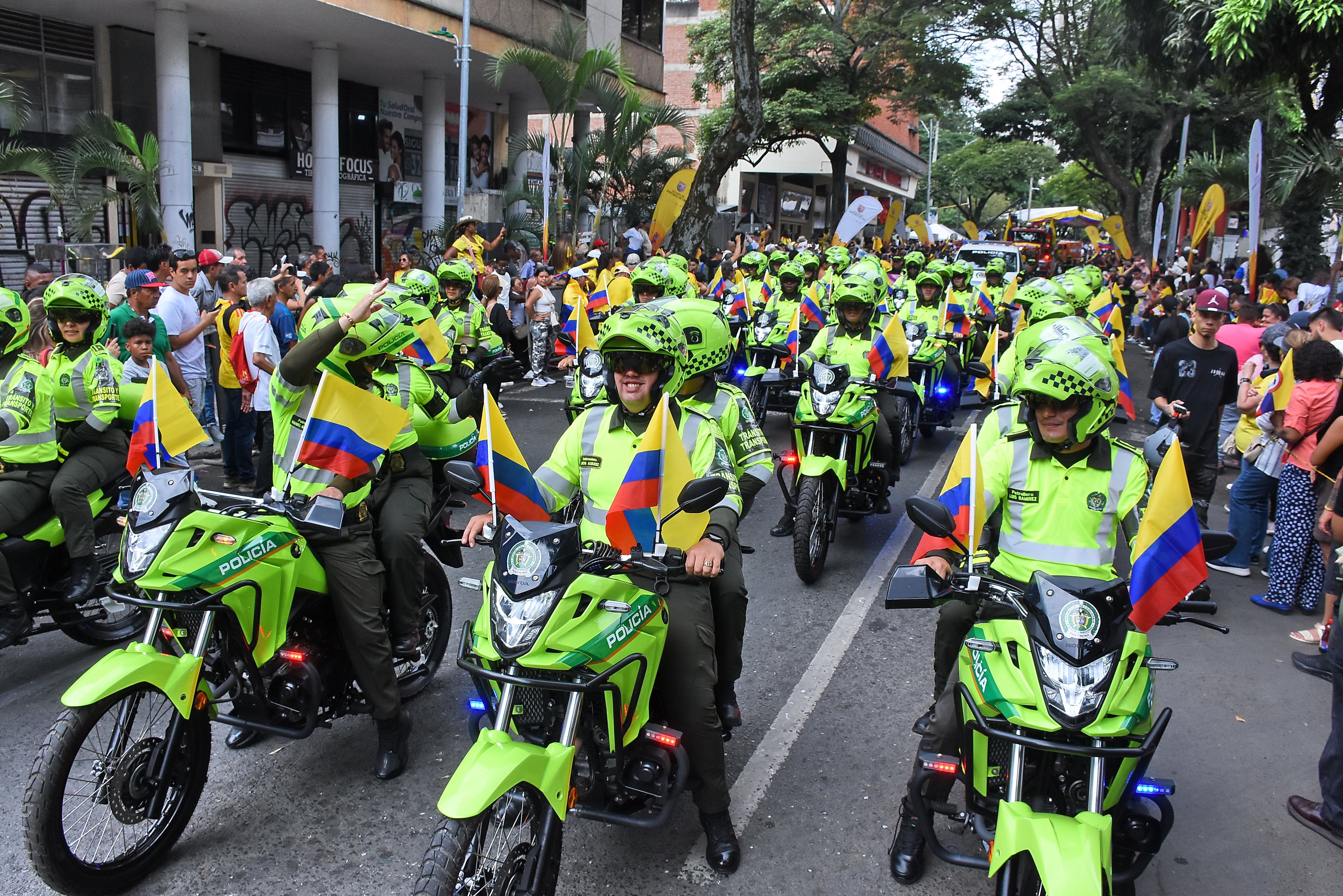 Desfile Militar y de Policía del 20 Julio