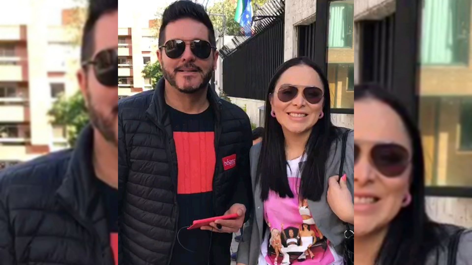 Marcelo Cezán y Michelle Gutty