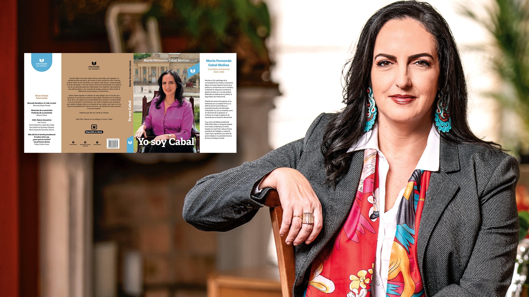 "Cuando mis hijos me vieron llorar" María Fernanda Cabal
Edición 2265