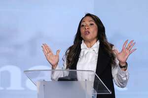 Debate Candidatos Vicepresidencia Marelen Castillo