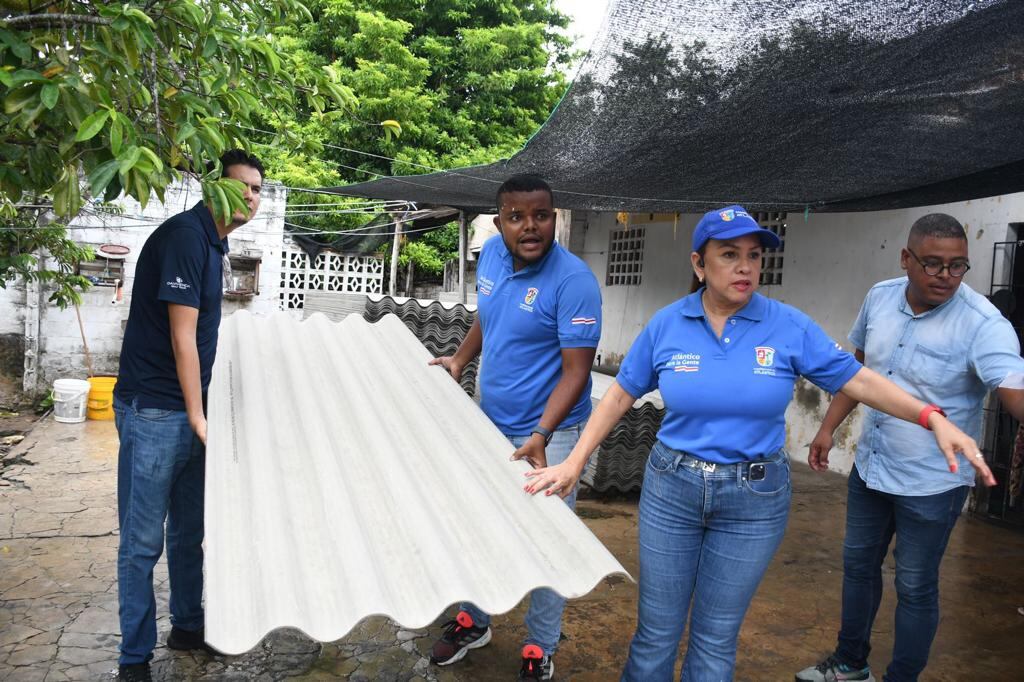 Las autoridades llegaron hasta la zona afectada