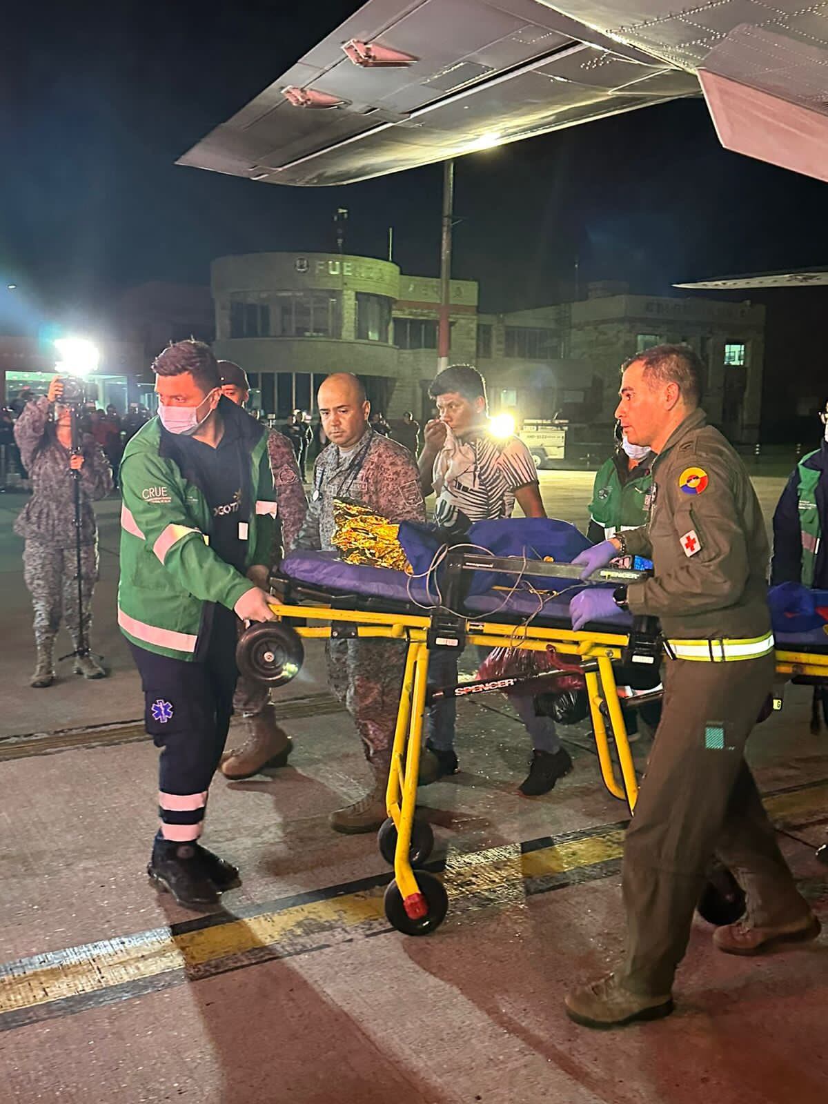 Llegada de los menores de edad a Catam.