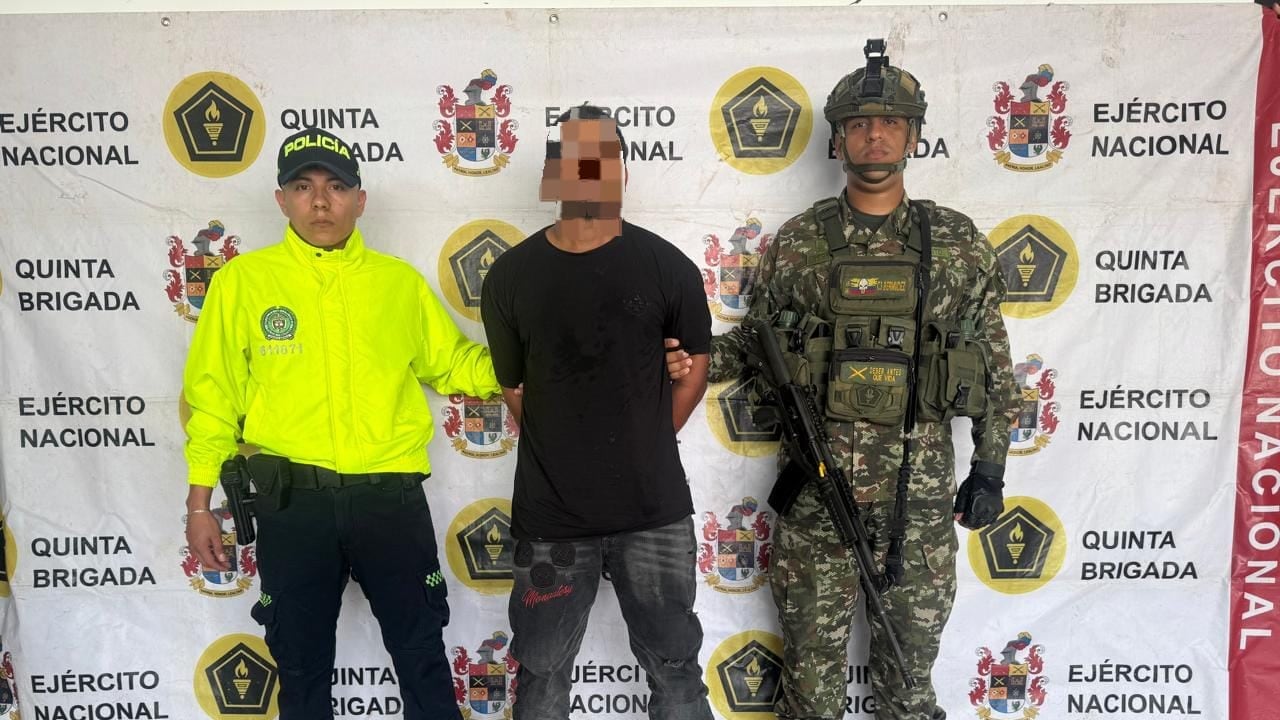 Capturan a alias Culebro, señalado cabecilla del Clan del Golfo.
