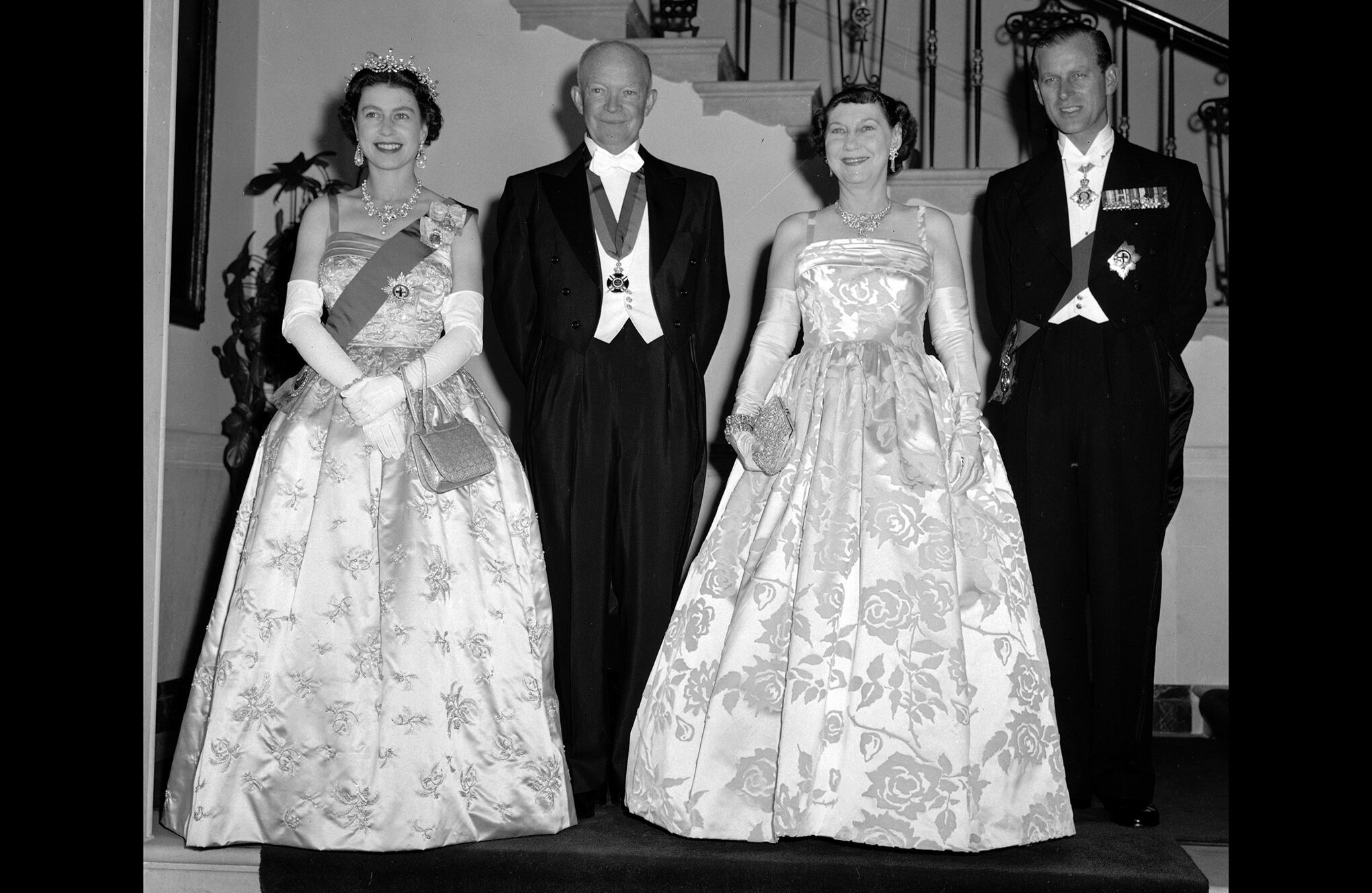 En imágenes : la reina Isabel II y los 12 presidentes de Estados Unidos