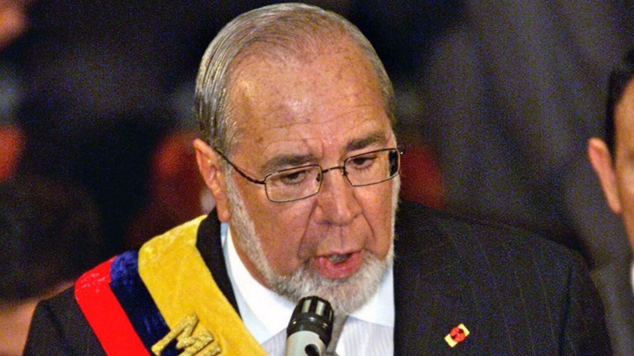 Muere expresidente del Ecuador Gustavo Noboa