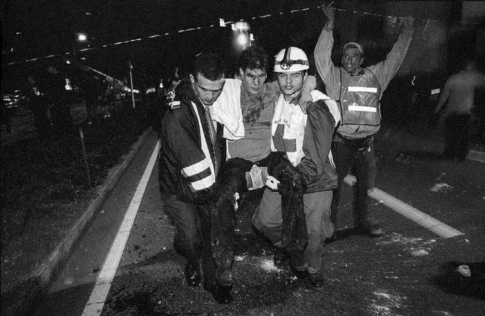 Atentado al Club El Nogal, 7 de febrero de 2003. FOTO: Juan Carlos Sierra - SEMANA