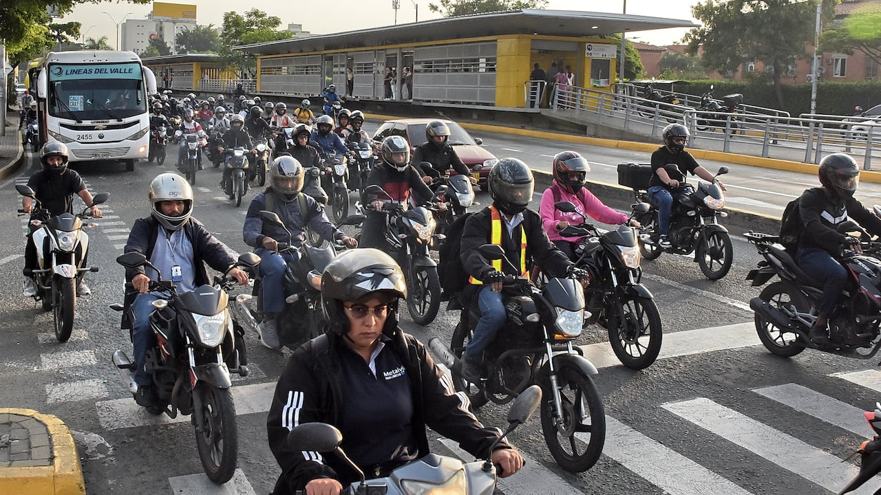 Este día sin carro solo pueden salir las motocicletas que sean eléctricas.
