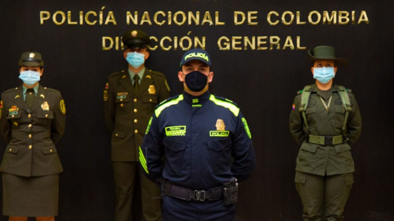 Los nuevos uniformes de la Policía Nacional