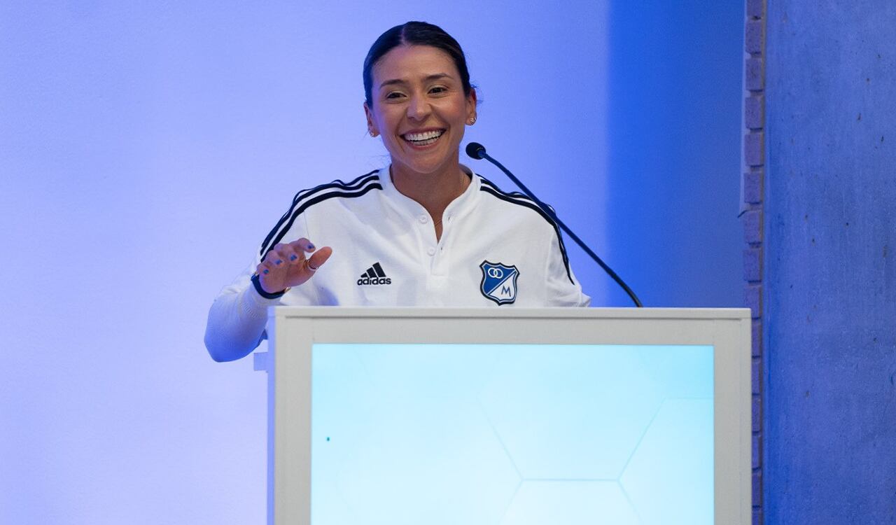 Angie Vega, directora técnica de Millonarios