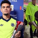 Luis Díaz se reencontró con su familia tras primer partido del Mundial.
