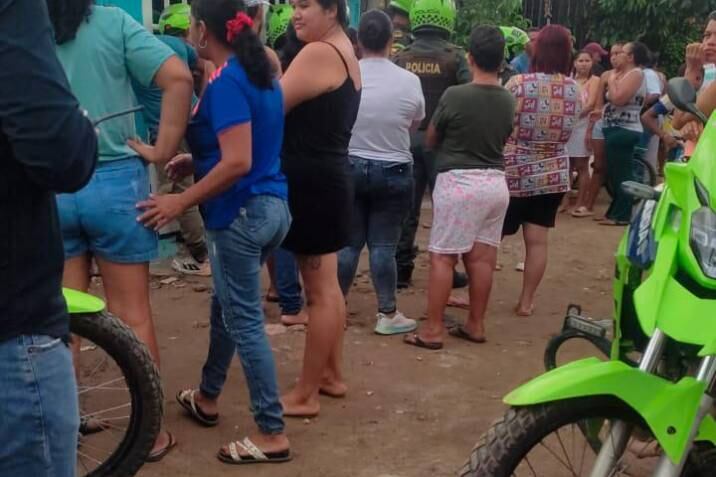 Residentes del barrio Arenal alertaron a las autoridades de lo ocurrido.