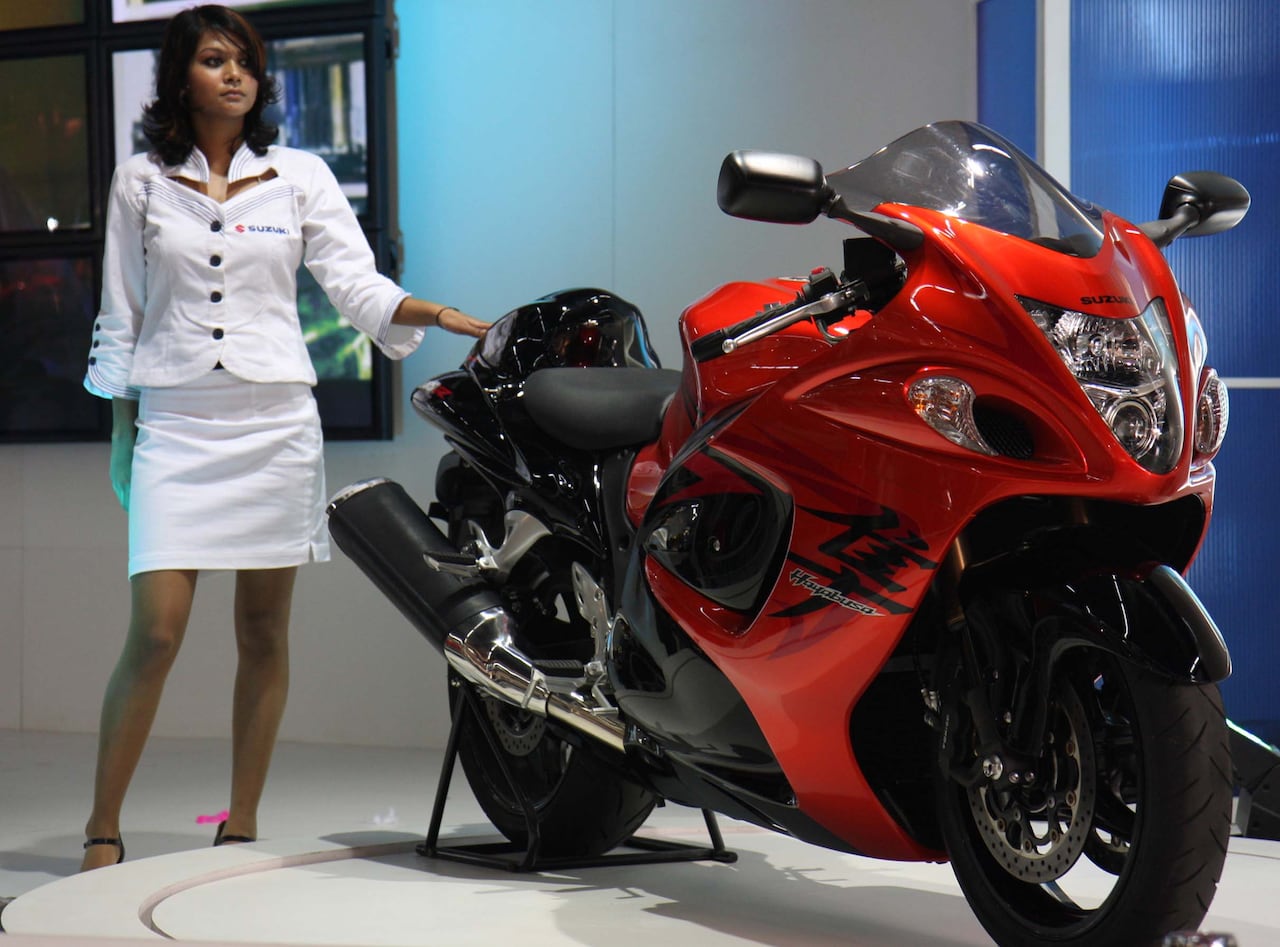 La Suzuki Hayabusa es un ícono en el mundo de las motocicletas.