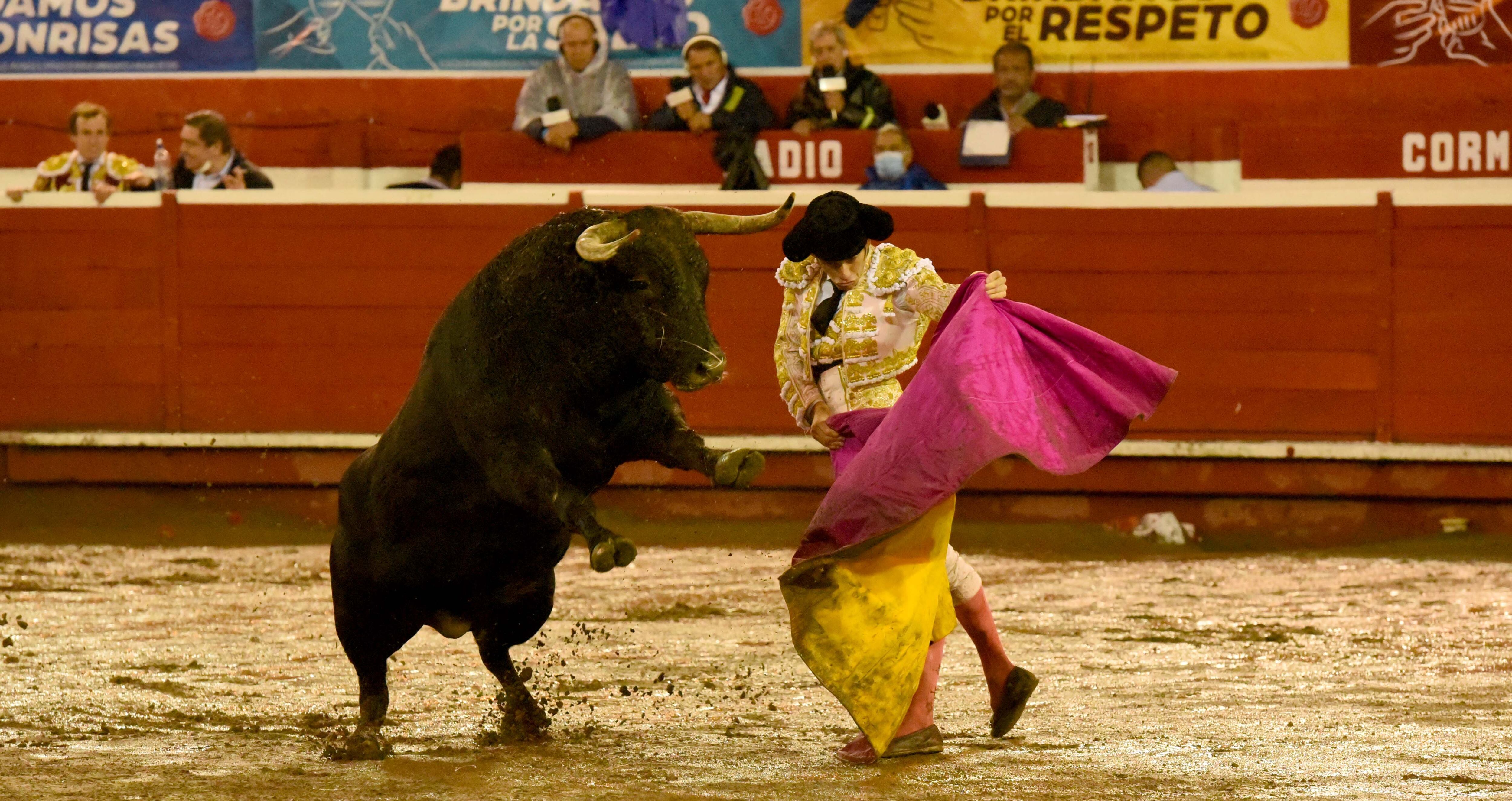 José Garrido, torero español. Manizales, 5 de enero de 2022.