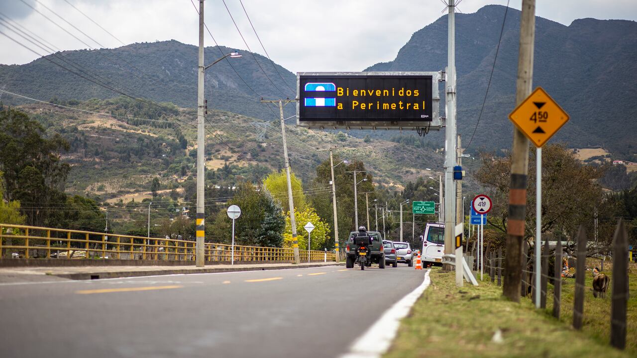 Tramos finalizados en la Perimetral de Oriente