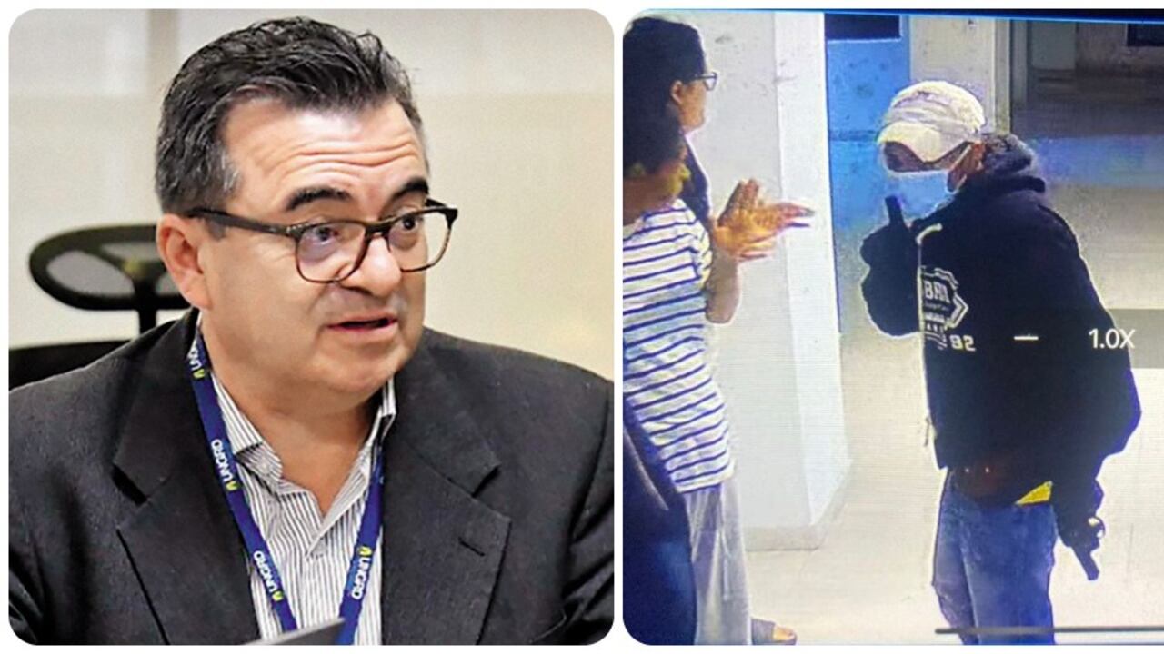 En cámaras de seguridad quedaron registrados los hombres que intentaron ingresar a la vivienda del abogado.