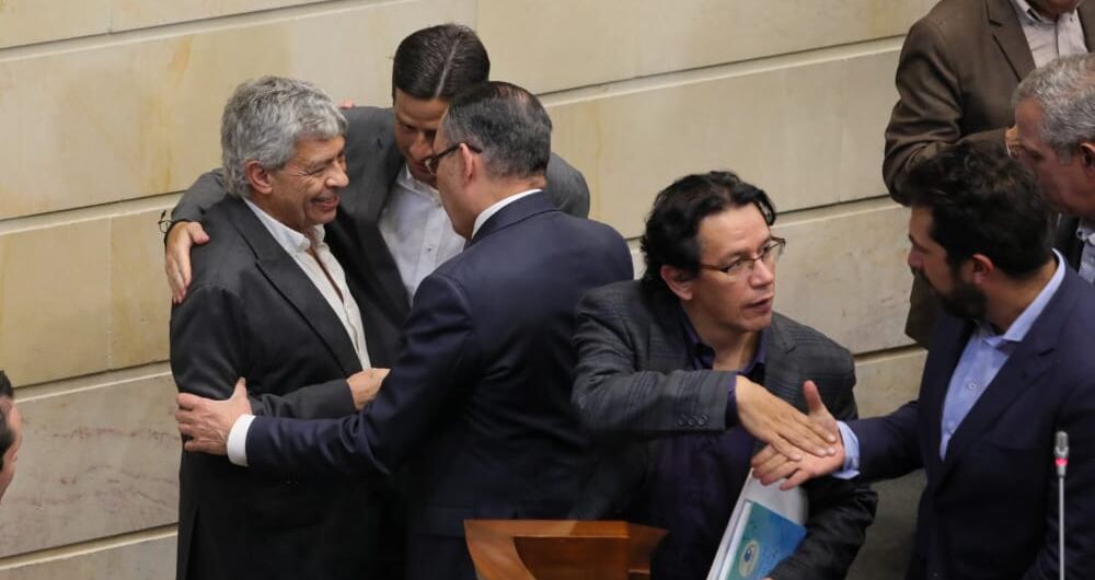 Jorge Iván González, director de Planeación Nacional tras la aprobación del Plan Nacional de Desarrollo 2022-2026 Colombia potencia mundial de la vida en el Senado de la República