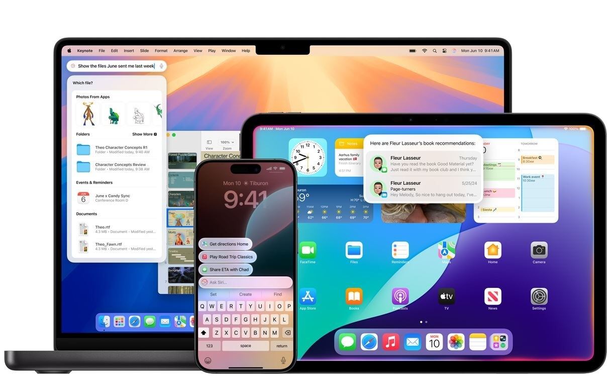 Interfaz de dispositivos Apple con el sistema Apple Intelligence
APPLE BLOG
10/6/2024