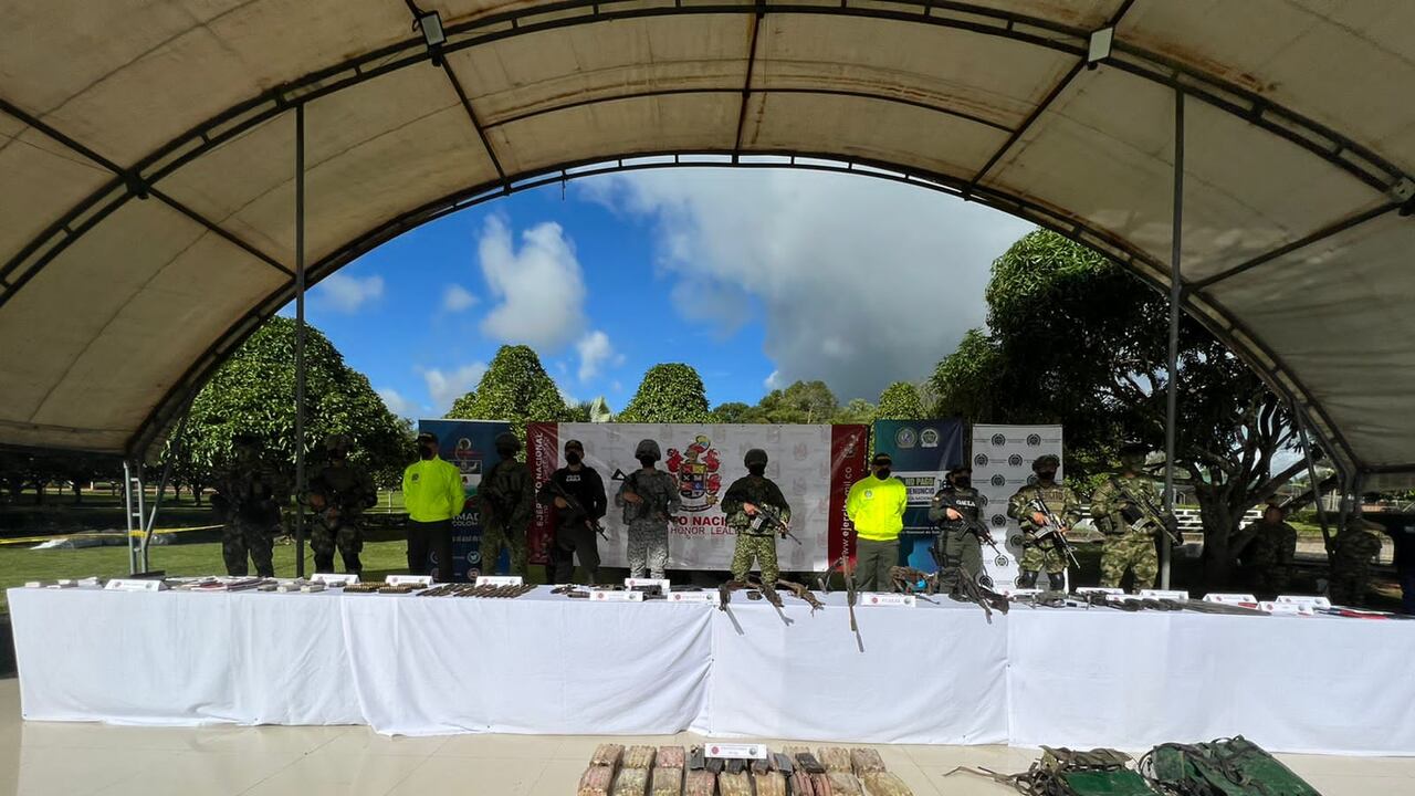 Revelan imágenes del operativo contra Iván Mordisco, en Caquetá