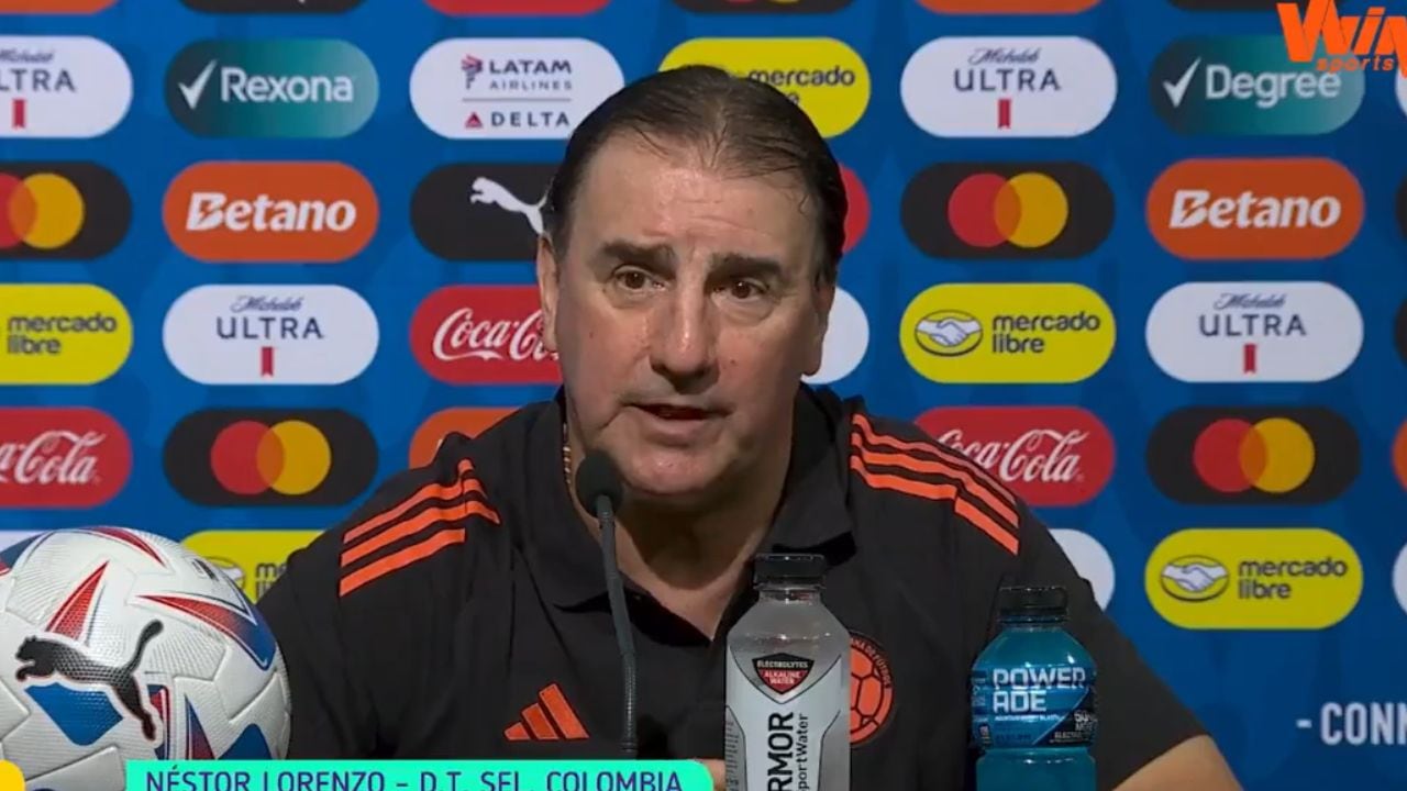 Palabras de Néstor Lorenzo.
