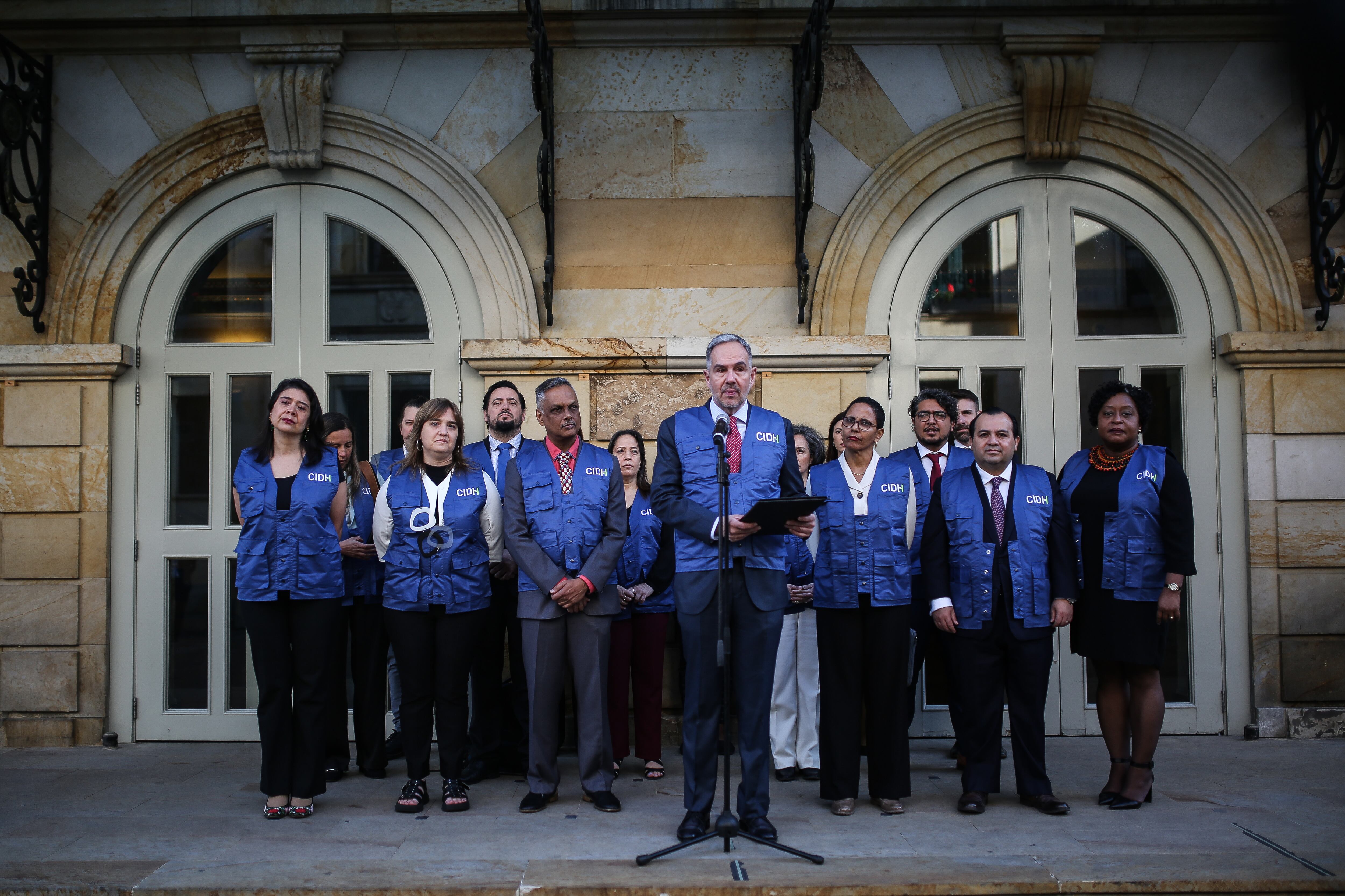 visita de la Comisión Interamericana de Derechos Humanos.