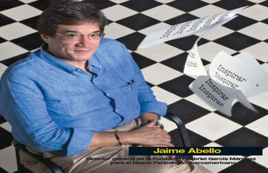 El barranquillero Jaime Abello  ha dedicado su vida de manera incansable y entusiasta  a promover la cultura del Caribe. Abogado javeriano, jamás ejerció su profesión y desde que se graduó ha estado vinculado a gran cantidad de procesos relacionados con la cultura, el periodismo y la libertad de expresión. Dirigió la Asociación Colombiana de Cinematografistas, la Cámara Colombiana de la Industria Cinematográfica y fue gerente de Telecaribe. Hizo parte del Consejo de Agenda Global sobre Sociedades Informadas del Foro Económico Mundial de Davos y representó a América Latina en el consejo directivo del Global Forum for Media Development. Además, ha formado o forma parte de juntas directivas de instituciones e iniciativas culturales en diversas ciudades del país. Desde marzo de 1995 dirige la Fundación Gabriel García Márquez para el Nuevo Periodismo Iberoamericano -FNPI-, de la que fue cofundador. Desde allí, él y sus colaboradores protegen los valores, la visión y el legado periodístico de Gabo. Para que su misión tenga más impacto, cuentan con una  inmensa red de aliados en todo el continente. La fundación organiza talleres y encuentros para formar periodistas a quienes inculca la investigación rigurosa, la ética y la buena narrativa como requisitos ineludibles de un buen oficio. Además, promueve a los periodistas del continente mediante premios que los destacan por servir de ejemplo para las nuevas generaciones.  Abello considera que su labor consiste en inspirar. Pero en un mundo en que los medios han cambiado tan rápida y contundentemente, el reto es enorme. “Para inspirar toca interpretar la complejidad y saber adaptarse a los cambios sin perder los valores. Es necesario tener un radar bien ajustado. Por eso nuestros talleres no buscan solo capacitar a los periodistas sino, por encima de todo, transformar a los individuos”. 