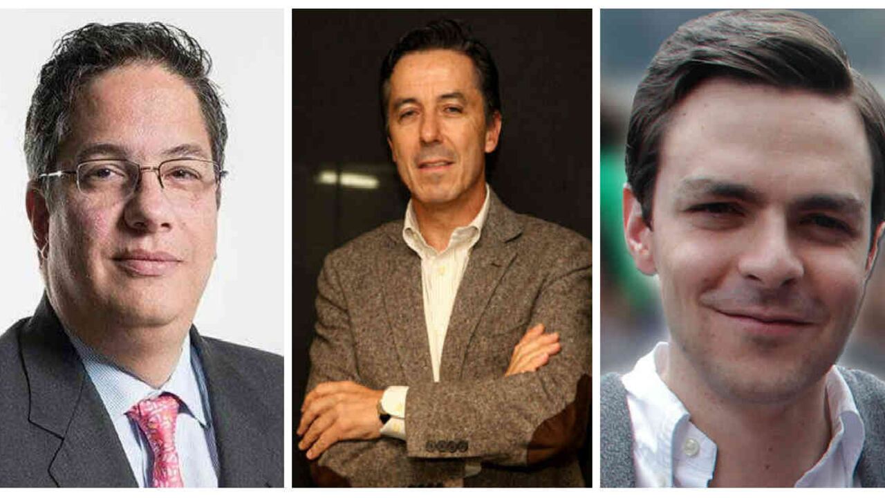 Santiago Rojas y Roberto Prieto fueron gerentes de la campaña de Santos en 2010 y 2014, respectivamente. David Zuluaga tuvo ese cargo en la de su padre, Óscar Iván Zuluaga, en 2014.