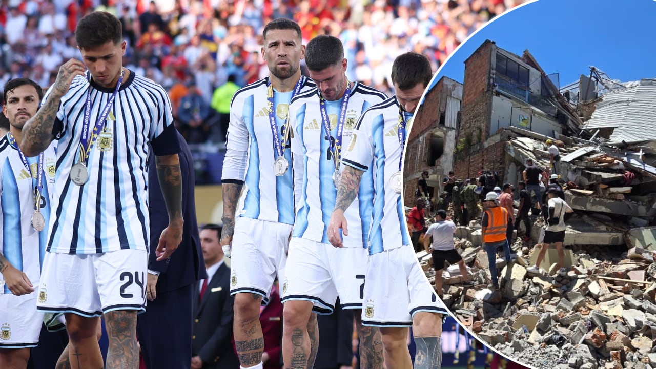 Figura de Argentina fue solidaria en medio de la tragedia que vive Colombia por el terremoto