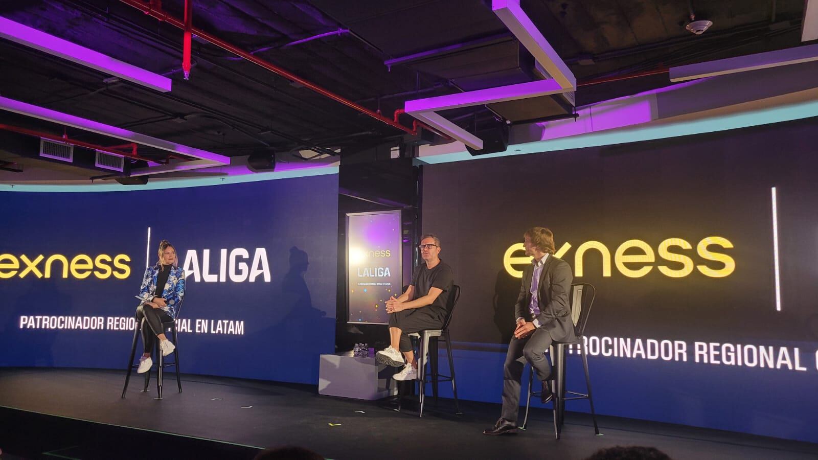 Lanzamiento de la alianza para Latinoamérica entre Exness y La Liga