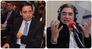 Mauricio Lizcano y Gustavo Bolívar