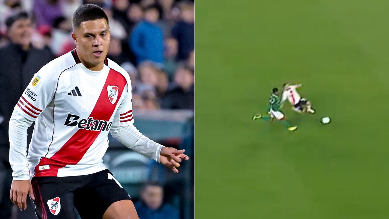 Juan Fernando Quintero hizo un corte limpio que levantó al estadio Más Monumental