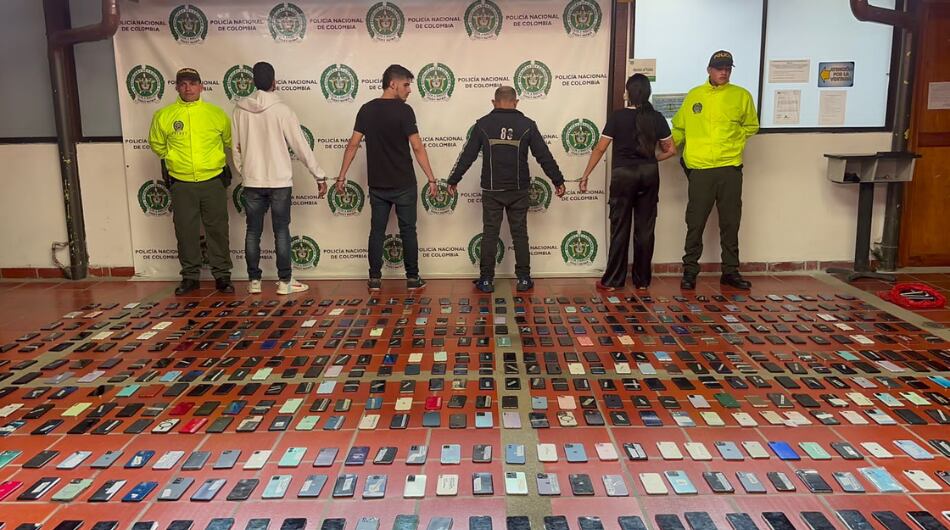 Banda criminal desarticulada en Bucaramanga.