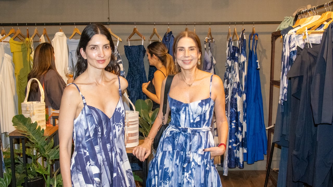 María Elena Villamil durante el lanzamiento de su pop up en Makeno en el marco de Colombiamoda 2026.