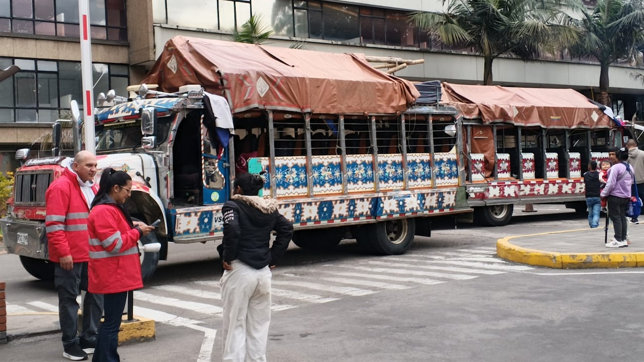 Caravana indígena llegó al CAN.