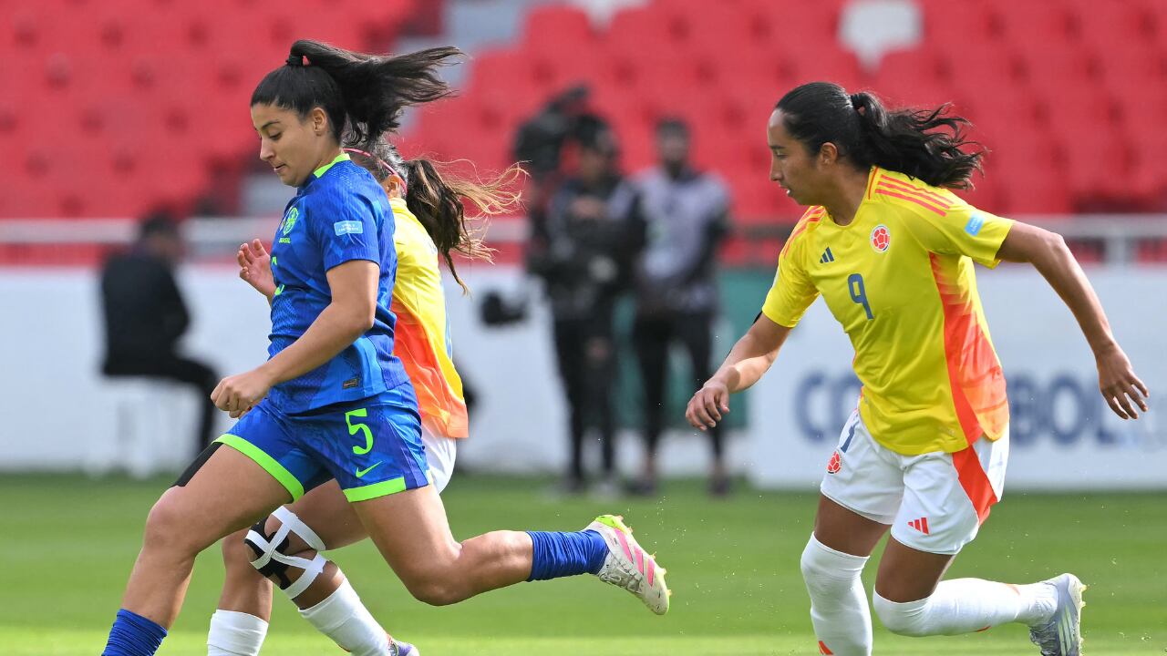 Colombia vs. Brasil por la final de la Copa América femenina 2025.