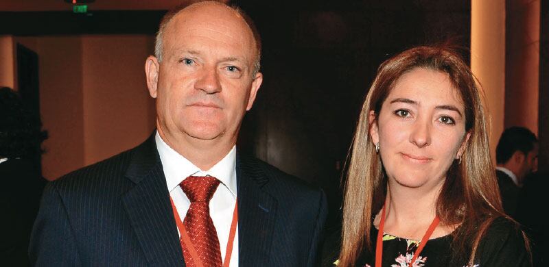 Bo Mathiasen y Natalia Arango.