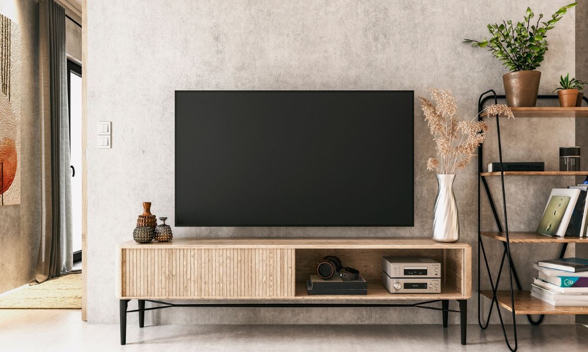 Señal que indica que el televisor está dañado.