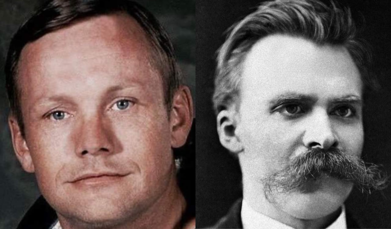 Neil Armstrong y Friedrich Nietzsche