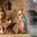 Perro se roba protagonismo de comparsa en aguinaldo boyacense por su disfraz de oveja.